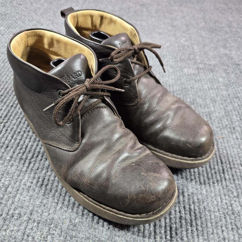 Samuel Hubbard Chukka Boots Mens Size‎ 11 Brown Leather Vibram Sole M1400-009